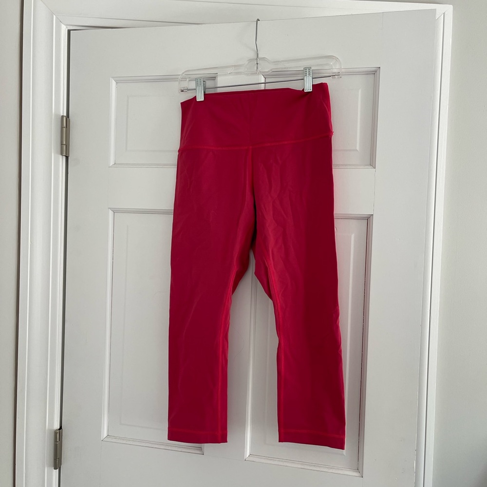 Lululemon Wunder Under Pink Leggings